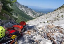 15 luglio esercitazione congiunta tra il Soccorso Alpino della Toscana, il triangolo Lariano e la Pedemontana del Grappa