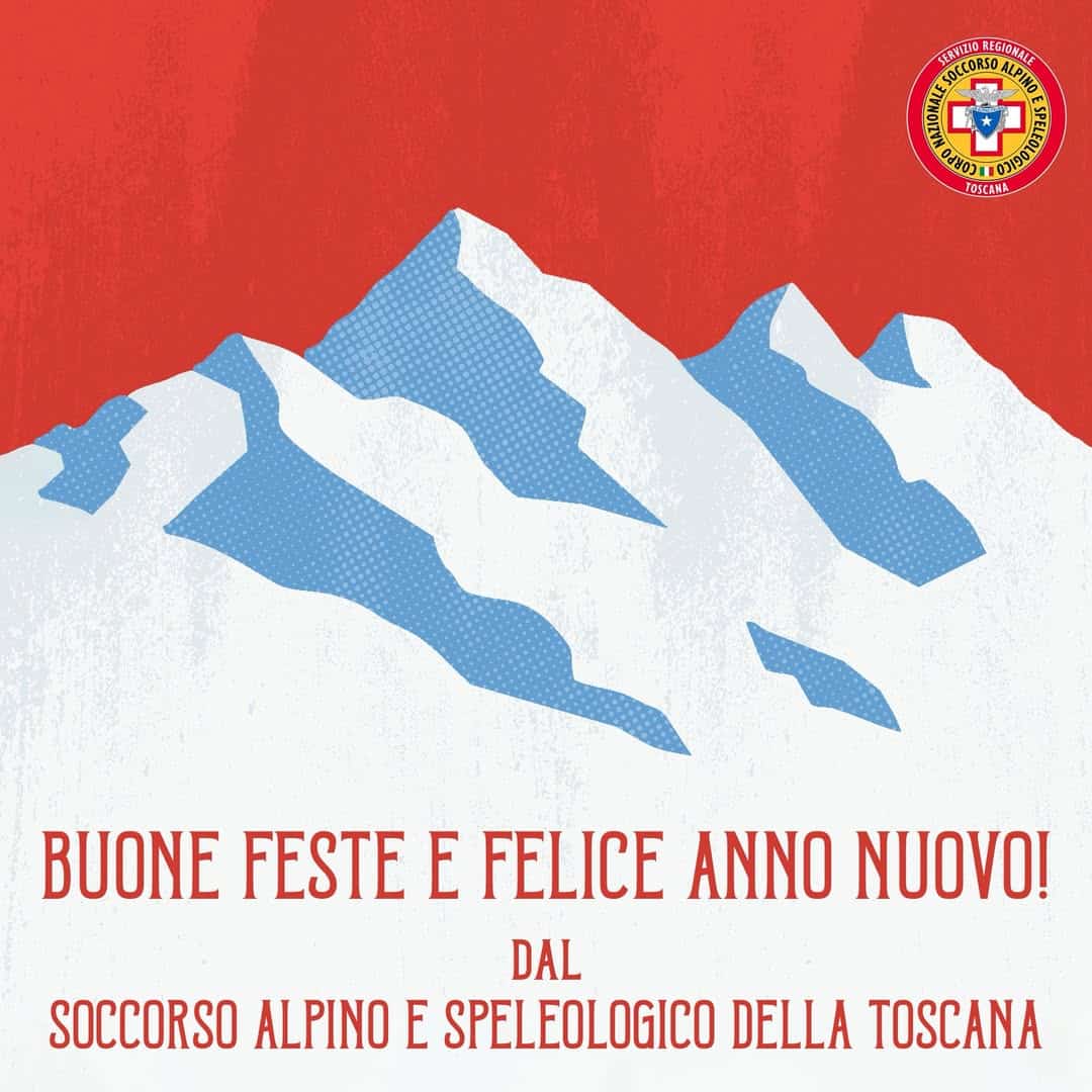 Auguri di buone feste da tutto il Soccorso Alpino e Speleologico Toscano.
#soc…