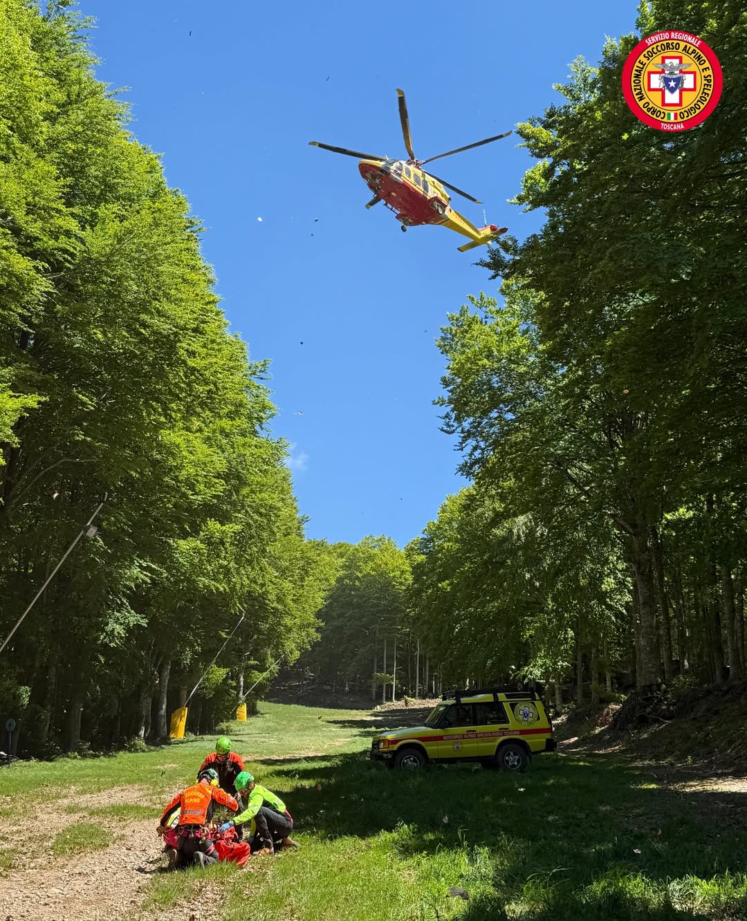Domenica 24 maggio, i tecnici della Stazione Monte Amiata sono intervenuti attor…